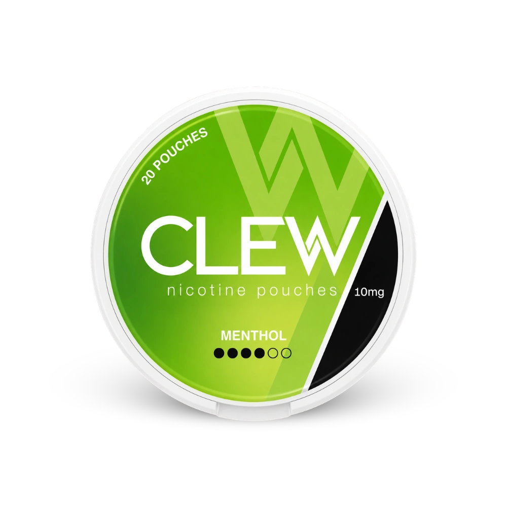 CLEW Menthol 10mg – puszka saszetek nikotynowych