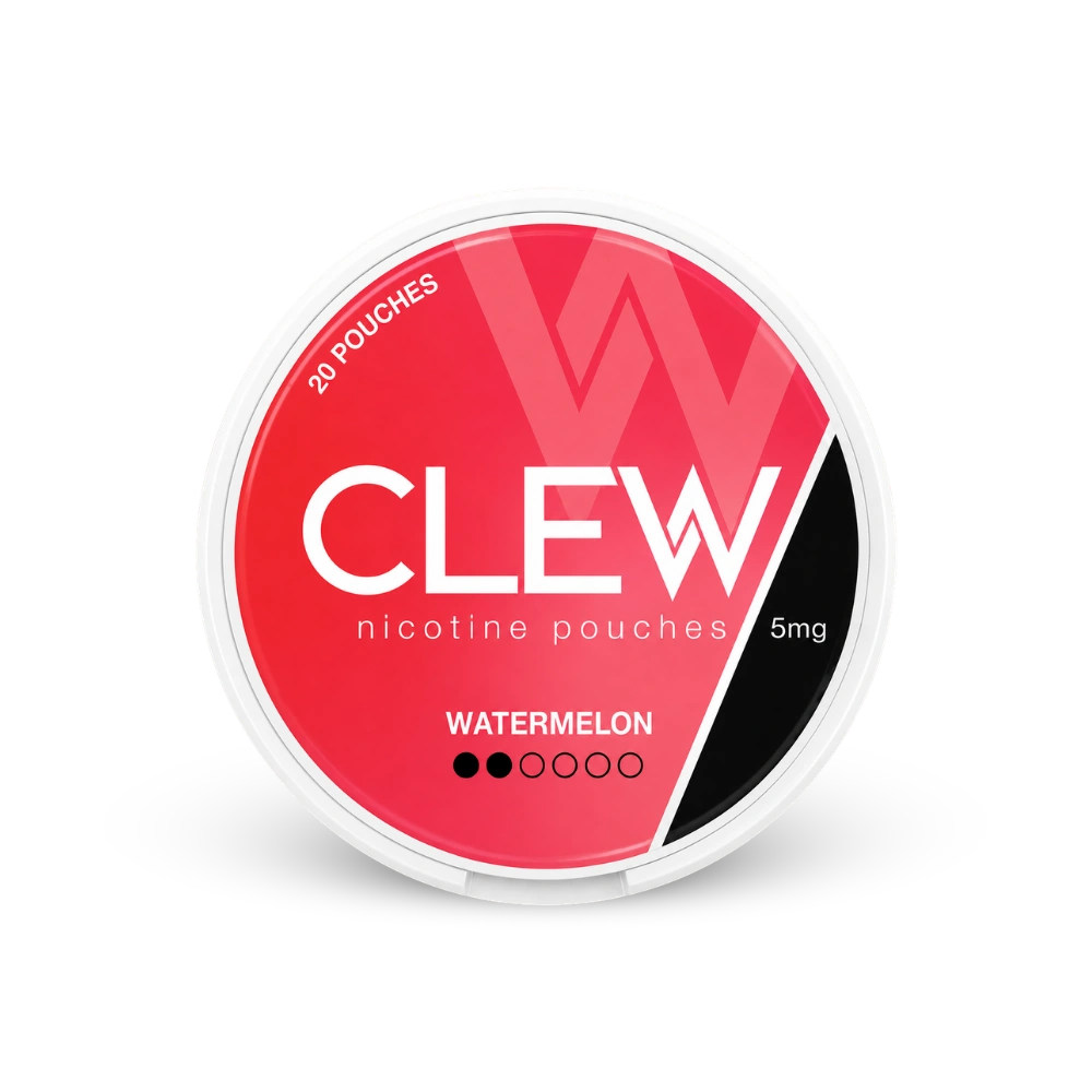 CLEW Watermelon 5mg – puszka woreczków nikotynowych