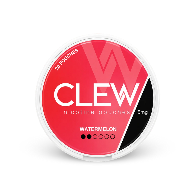 CLEW Watermelon 5mg – puszka woreczków nikotynowych