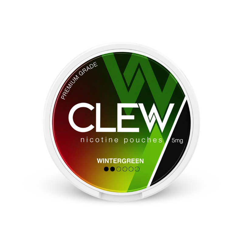 CLEW Wintergreen 5mg – puszka poduch nicotinowych