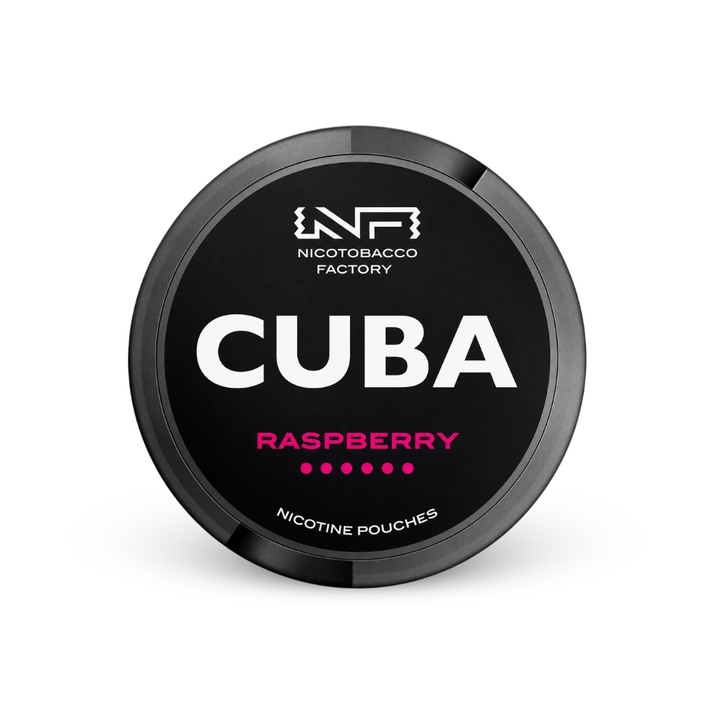 CUBA Black Raspberry – puszka poduszek nikotynowych