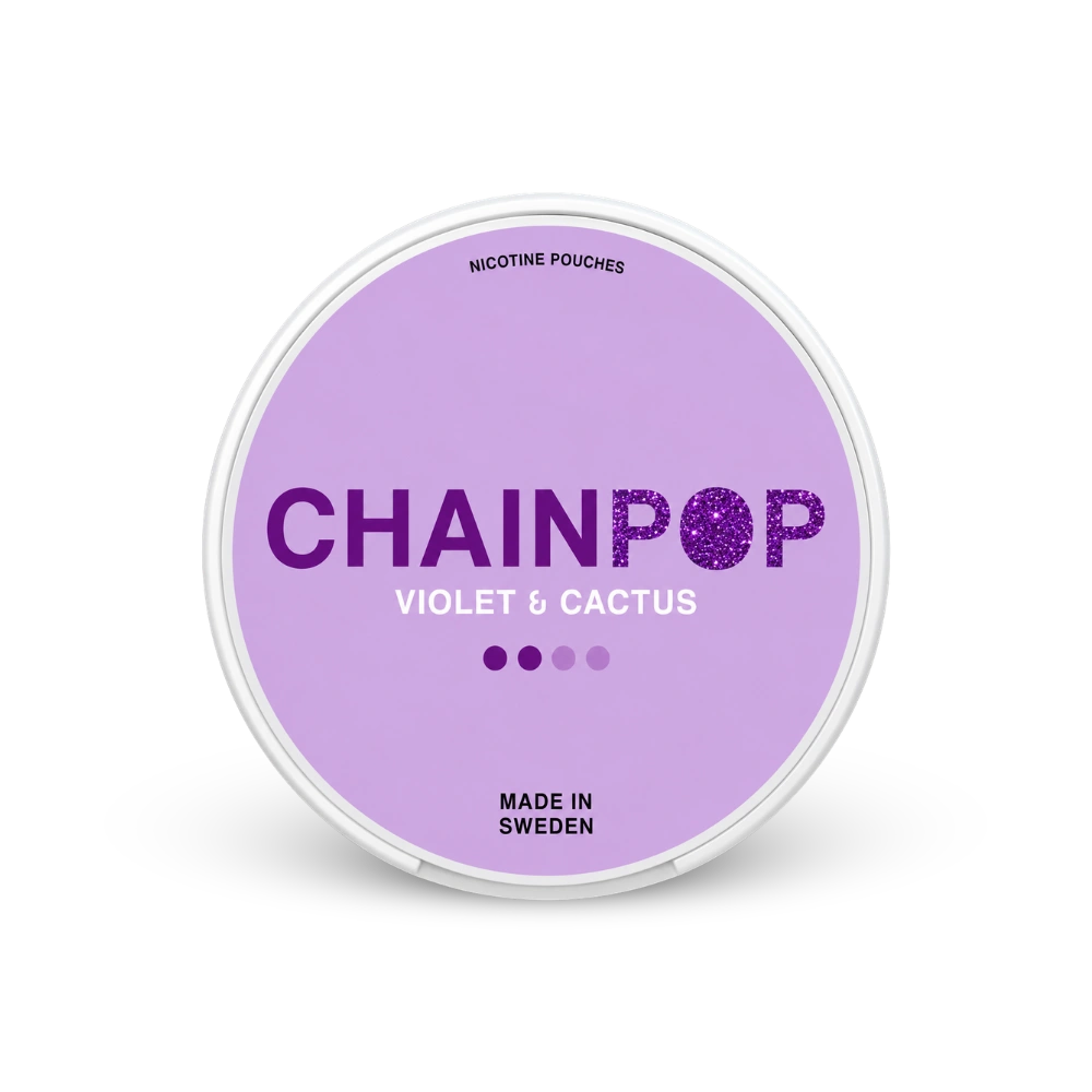 Chainpop Violet Cactus – puszka woreczków nikotynowych