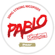 PABLO Exclusive Pear Strong – puszka saszeteknikotynowych