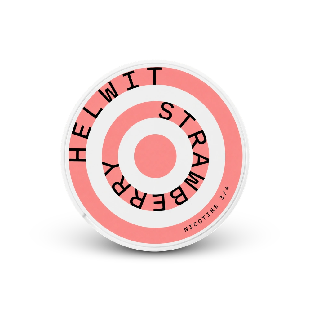 HELWIT Strawberry Medium – puszka saszetki nikotynowej