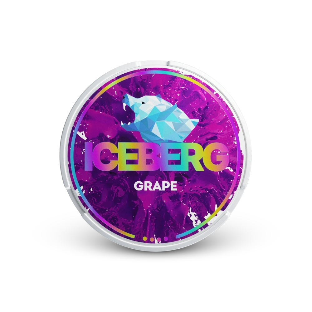 Iceberg Grape – puszka woreczków nikotynowych