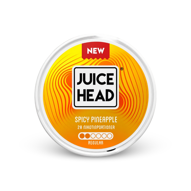 Juice Head Spicy Pineapple Regular – puszka wyrobów nikotynowych