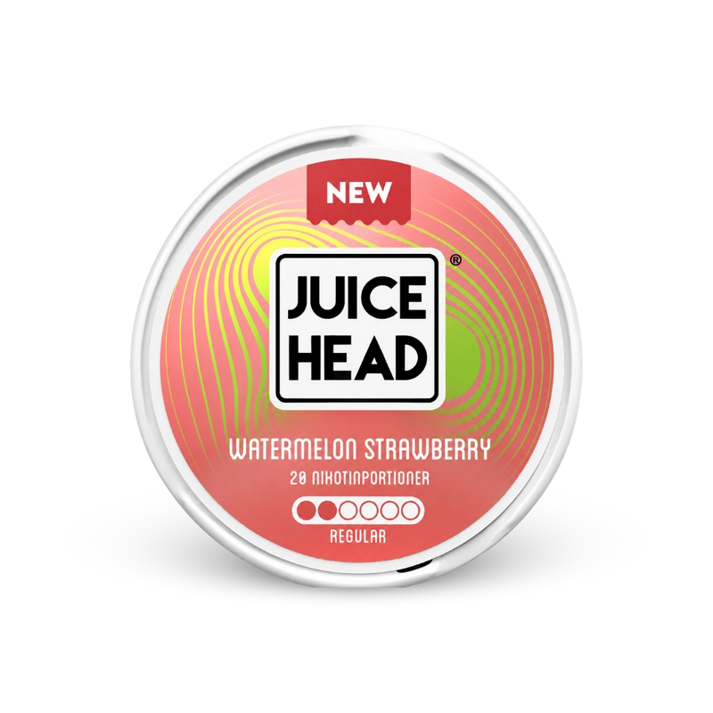 Juice Head Watermelon Strawberry Regular – puszka saszetek nikotynowych