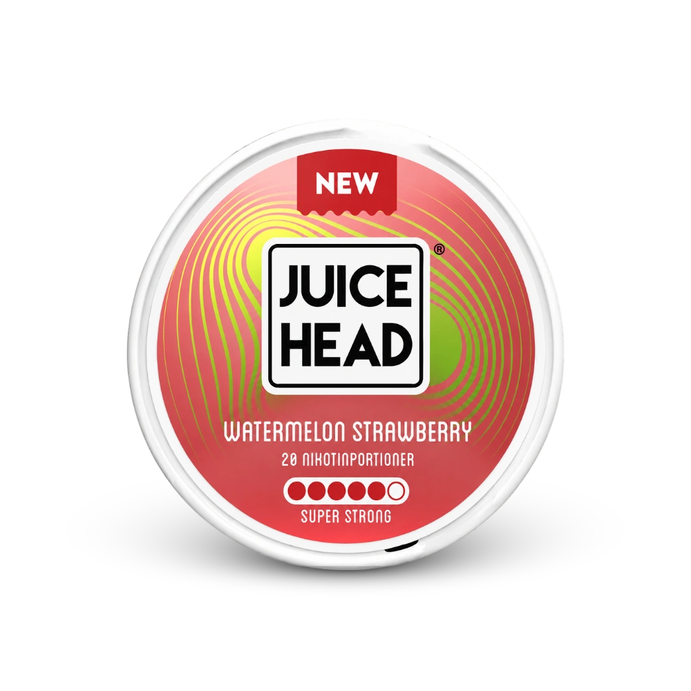 Juice Head Watermelon Strawberry Super Strong – puszka saszetki nikotynowe