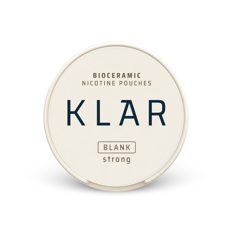 KLAR Blank Strong Mini – puszka poduszeczek nikotynowych