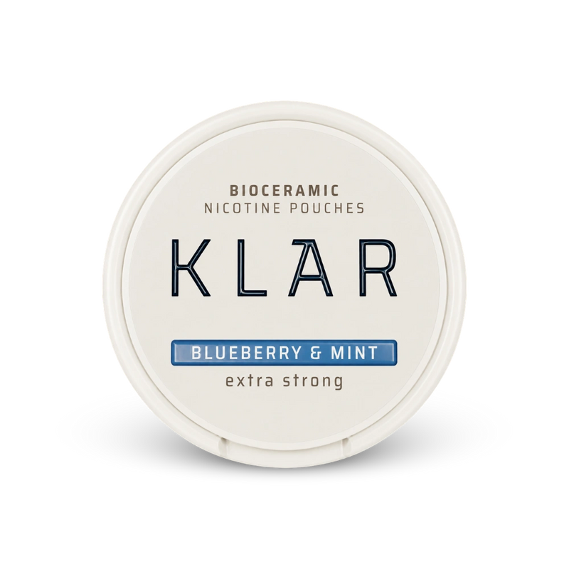 KLAR Strawberry Basil Extra Strong Slim – puszka poduszeczek nikotynowych