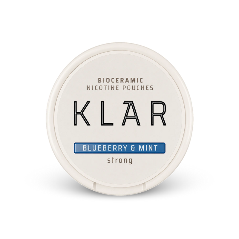 KLAR Strawberry Basil Strong Mini – puszka saszetki nikotynowe