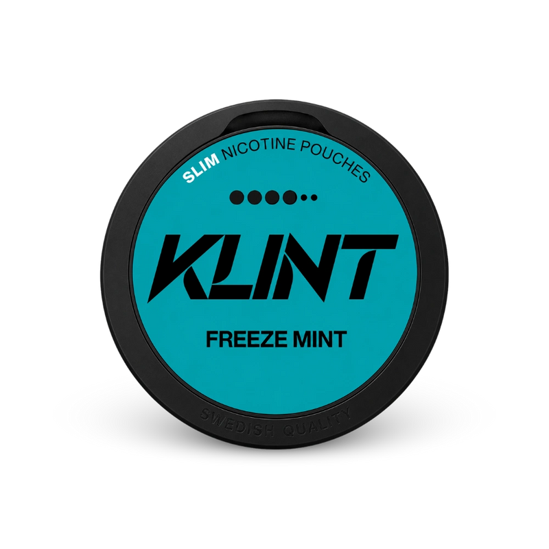 KLINT Freeze Mint #4 – puszka saszetek nikotynowych