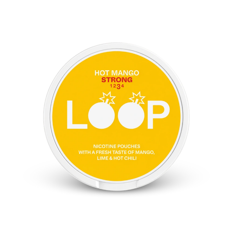 LOOP Hot Mango Strong – puszka saszeteknikotynowych