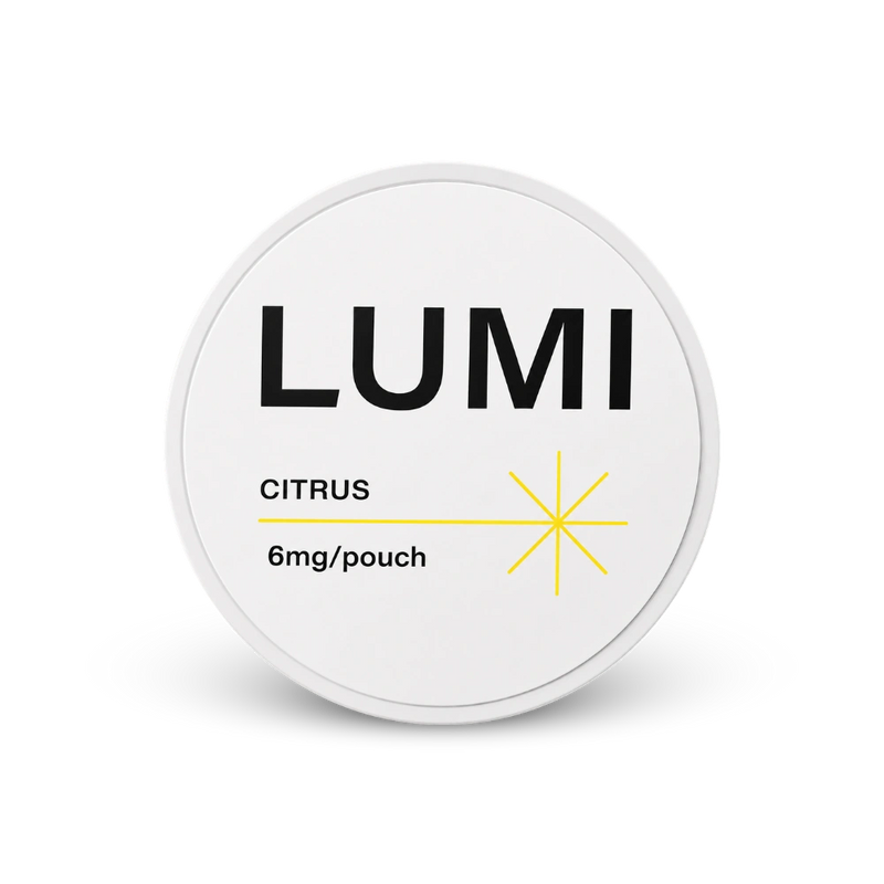 LUMI Citrus 6mg – puszka woreczków nikotynowych