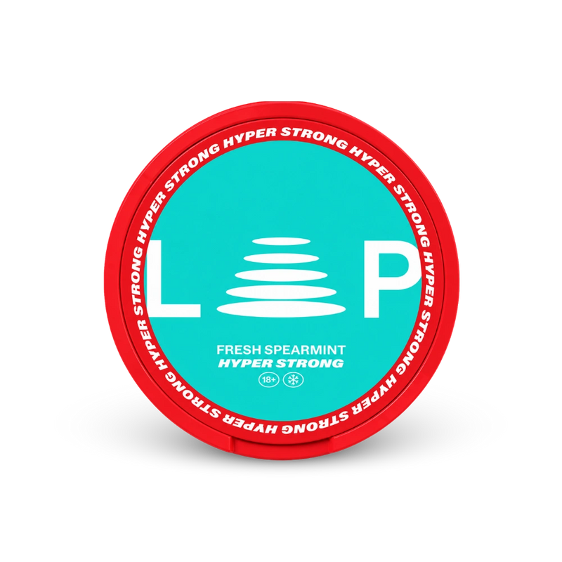Loop Fresh Spearmint Hyper – puszka saszetki nikotynowe