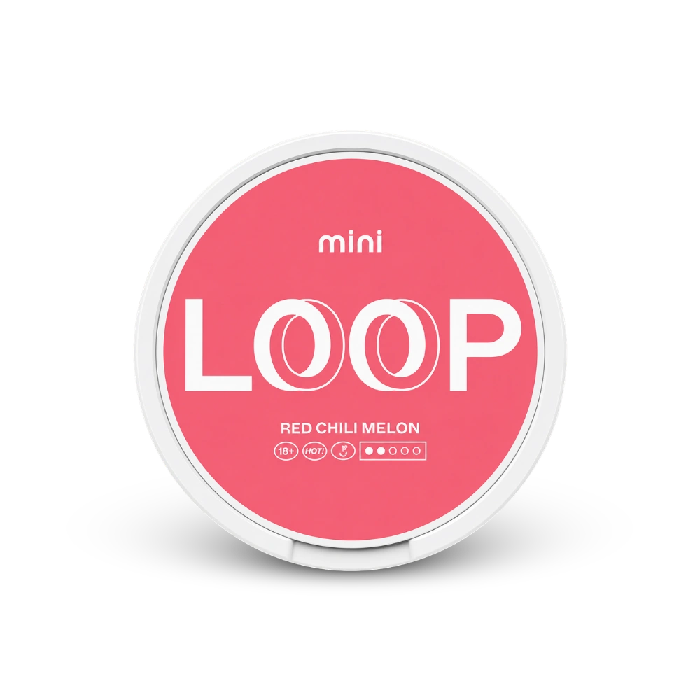 Loop Red Chili Mini – puszka woreczków nikotynowych
