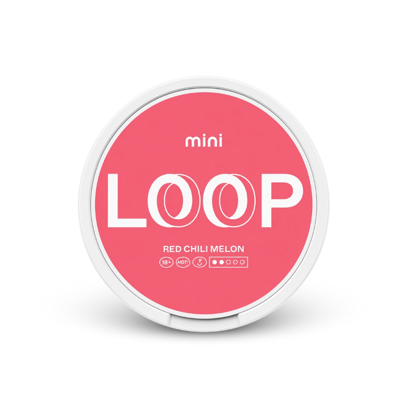 Loop Red Chili Mini – puszka woreczków nikotynowych