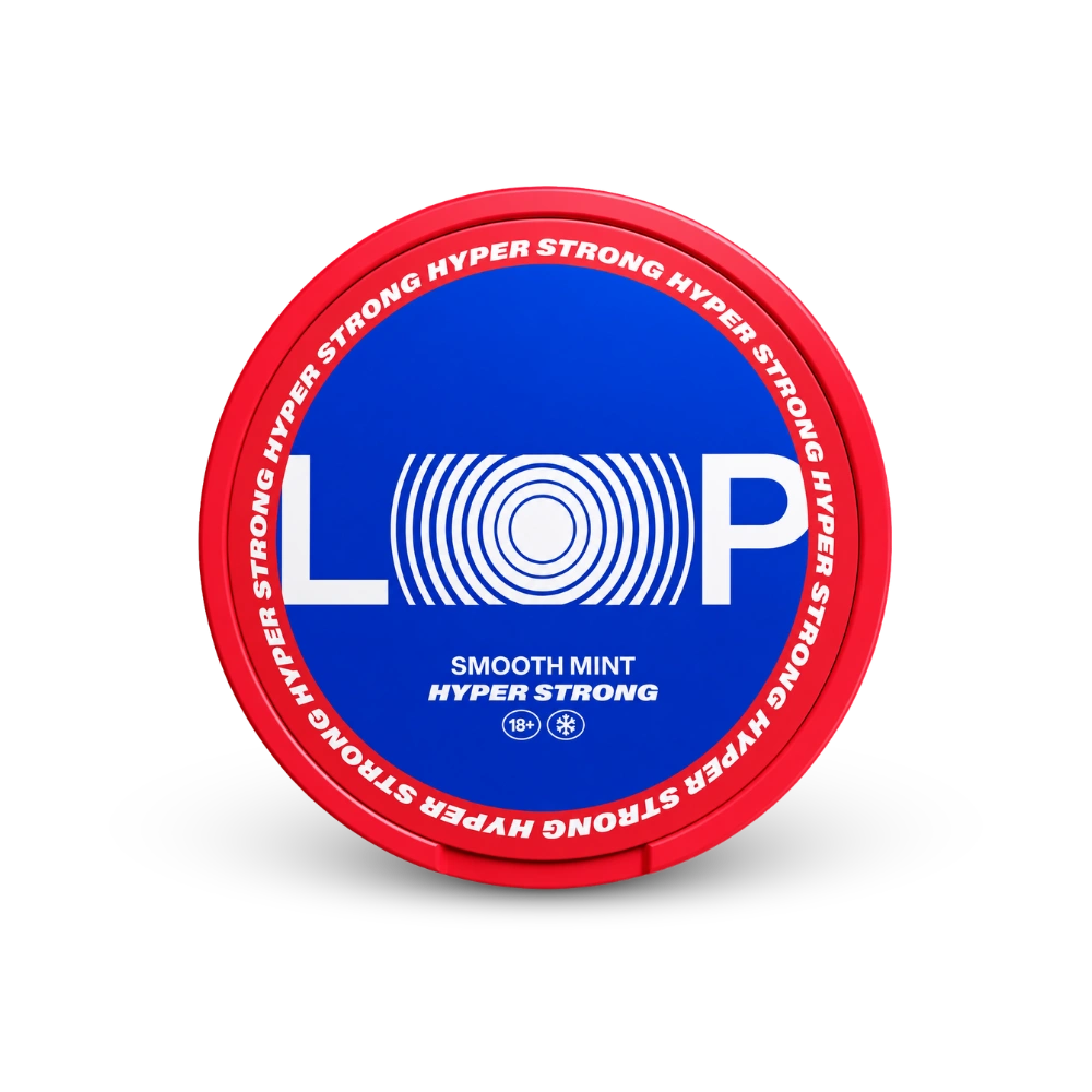Loop Smooth Mint Hyper Strong – puszka saszetkami nikotynowych