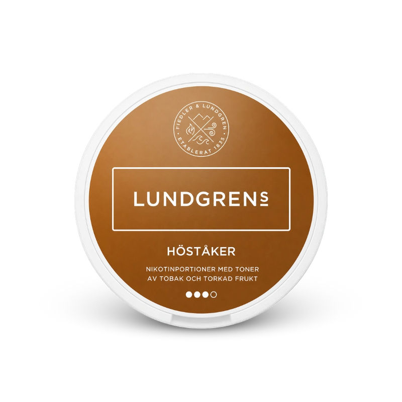 Lundgrens Höståker – opakowanie poduszeczek nikotynowych