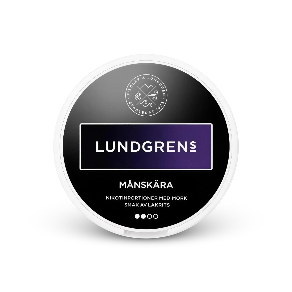 Lundgrens Månskära – puszka saszeteknikotynowych