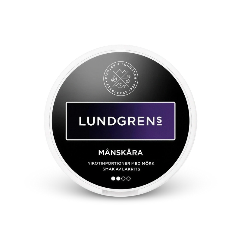 Lundgrens Månskära – puszka saszeteknikotynowych