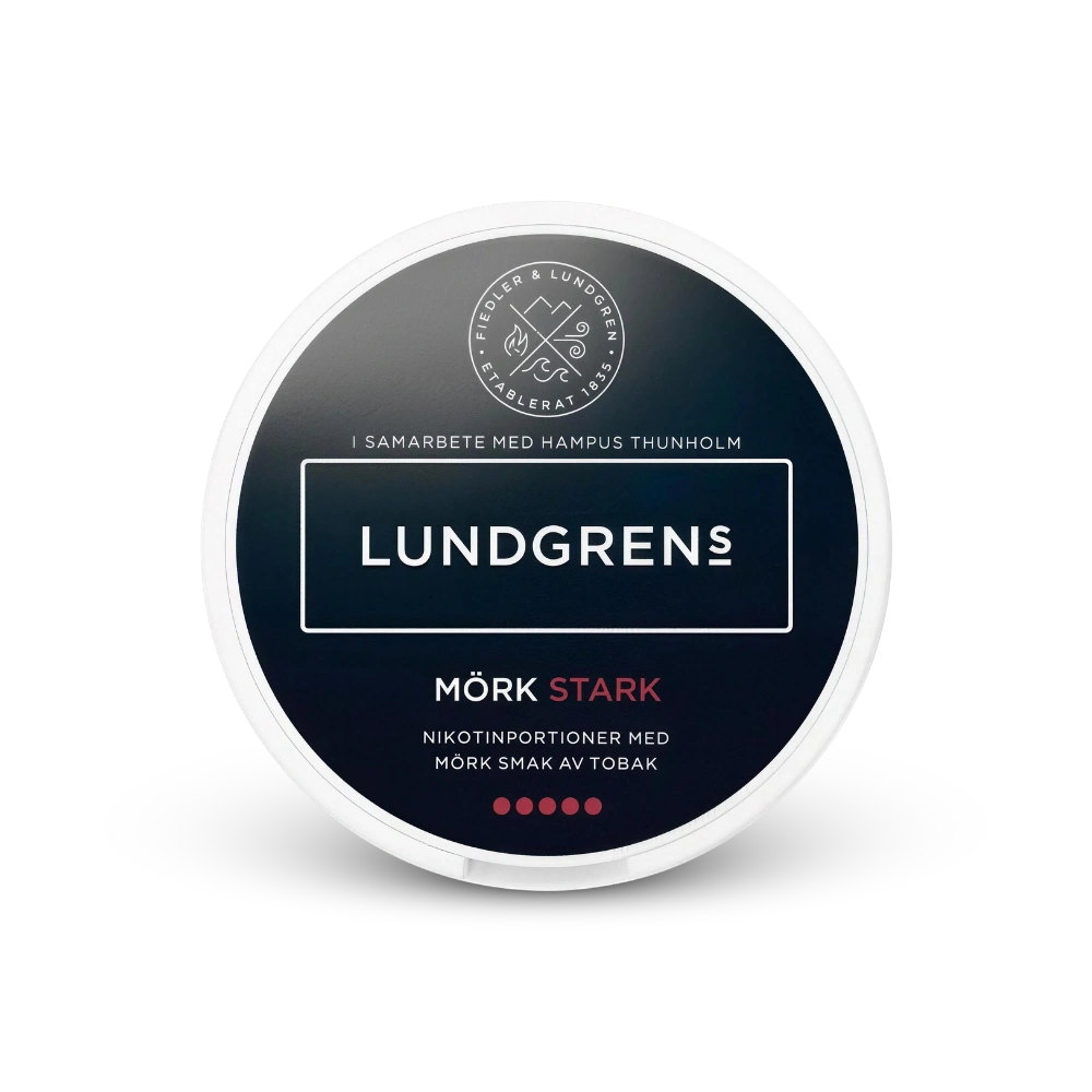Lundgrens Mörk Stark – puszka pojemników nikotynowych
