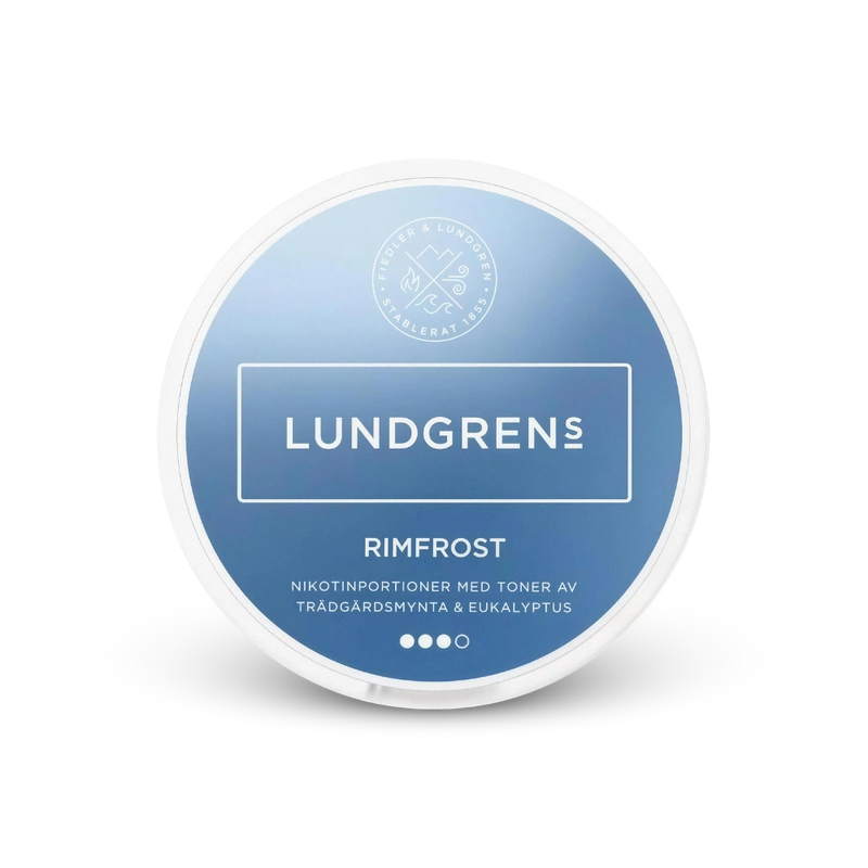 Lundgrens Rimfrost – puszka poduszek nikotynowych