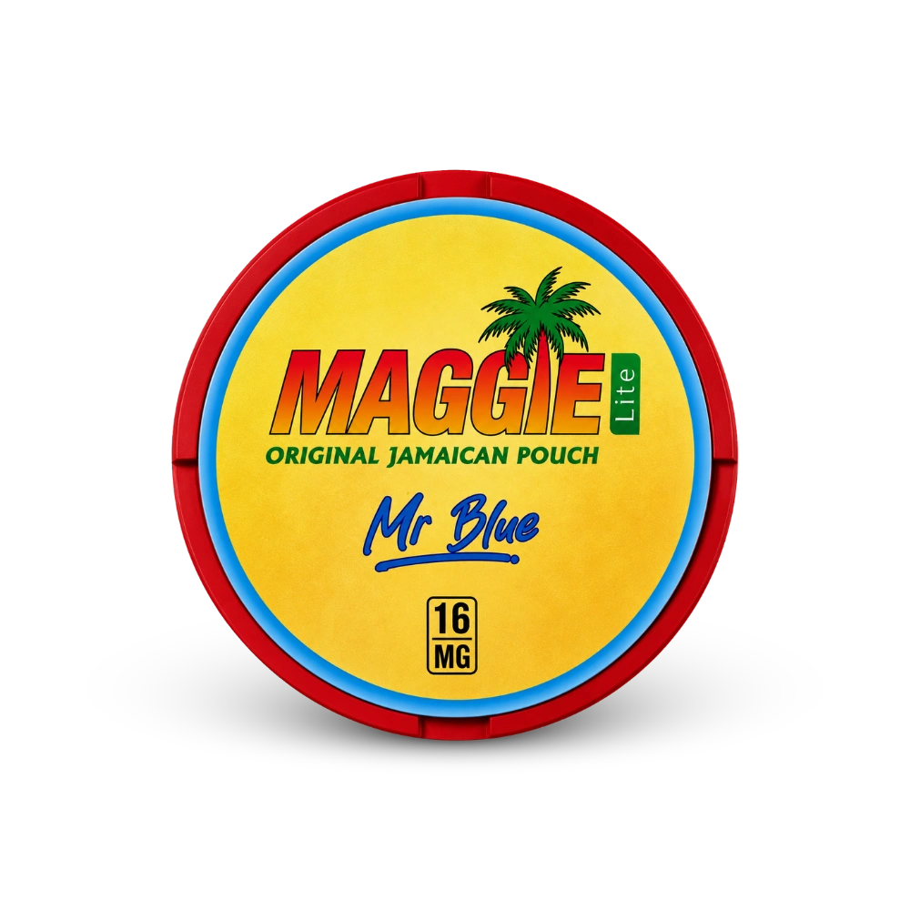 MAGGIE Lite Mr Blue – puszka saszetki nikotynowych