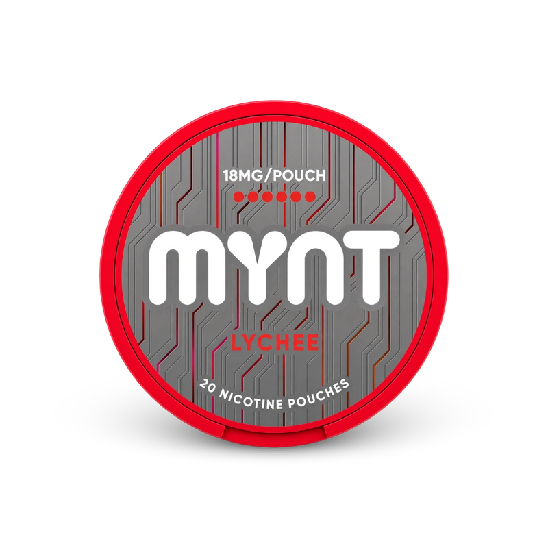 MYNT Lychee Strong – puszka woreczków nikotynowych