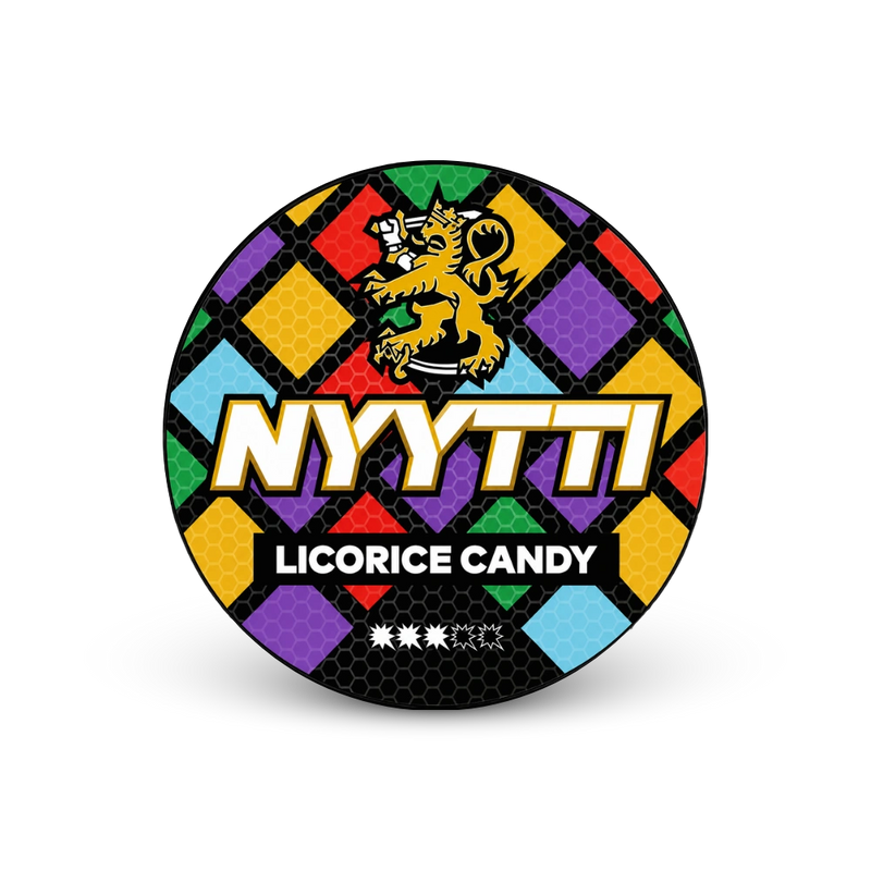 Nyytti Liquorice Candy – puszka woreczków nikotynowych