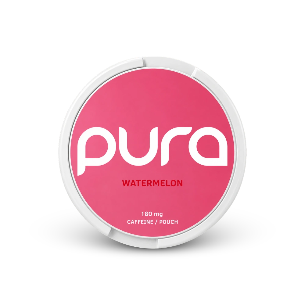 Pura Energy Watermelon 180mg – puszka saszetek nikotynowych