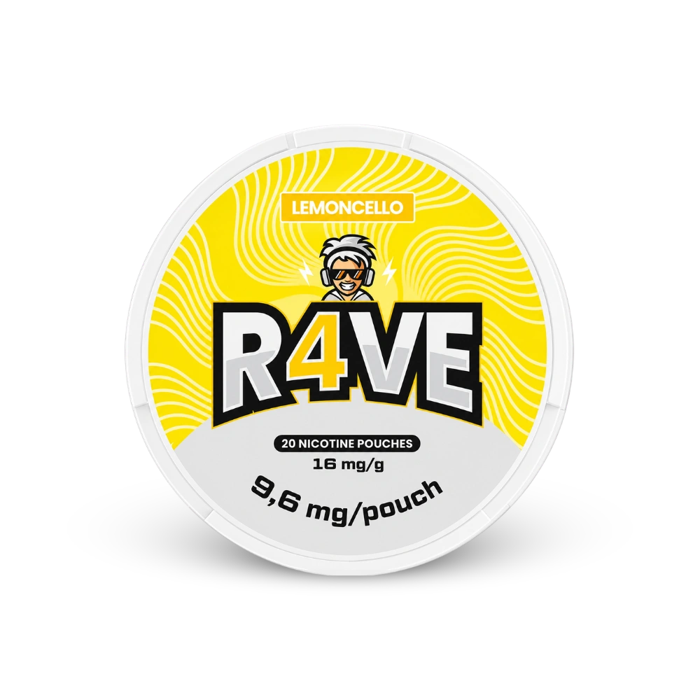 RAVE Lemoncello 16mg – puszka saszetki nikotynowej