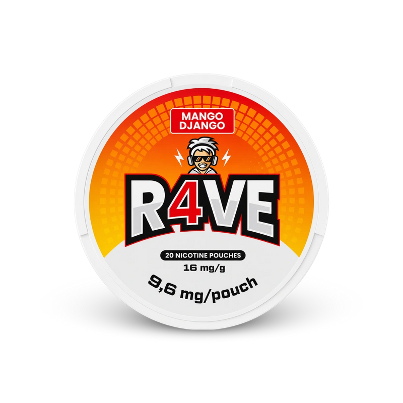 RAVE Mango Django 16MG – puszka porcji nikotynowych