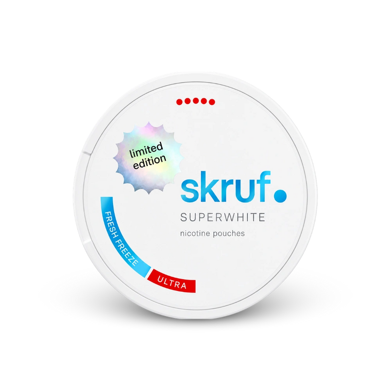 SKRUF Fresh Freeze Ultra limited – puszka woreczków nikotynowych