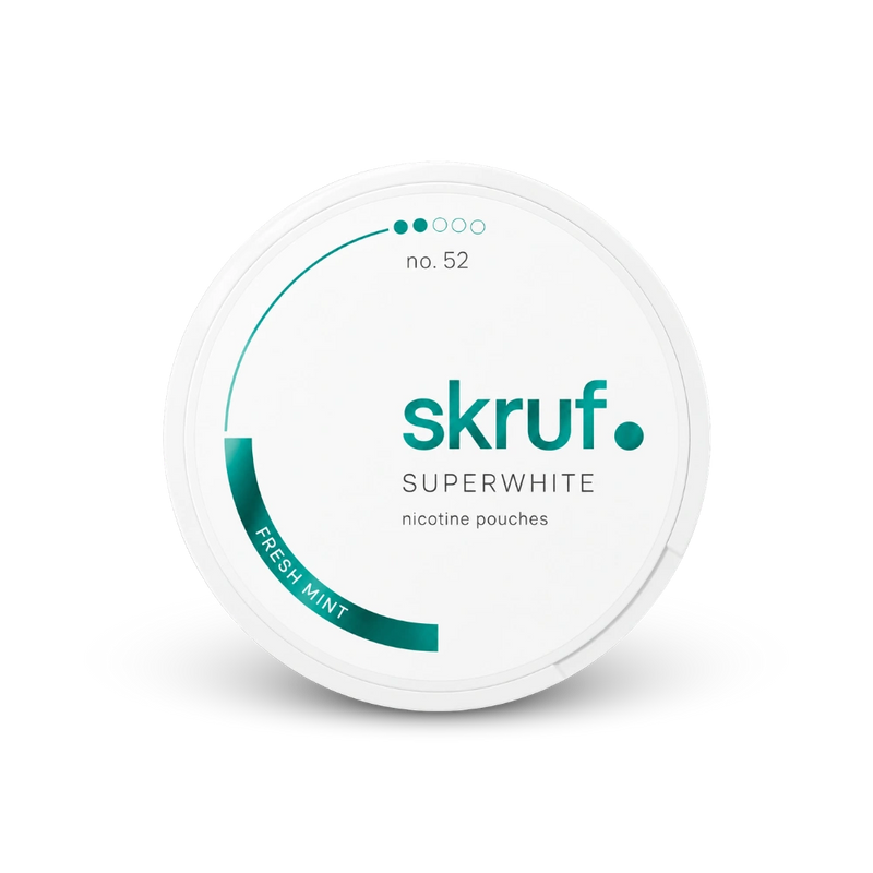SKRUF Fresh Mint S2 – puszka woreczków nikotynowych