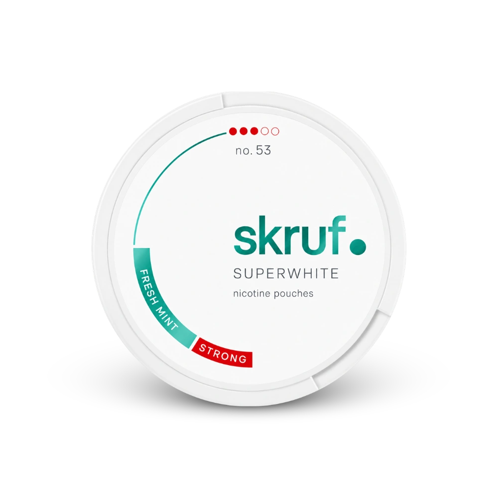 SKRUF Fresh Mint S3 – puszka woreczków nikotynowych