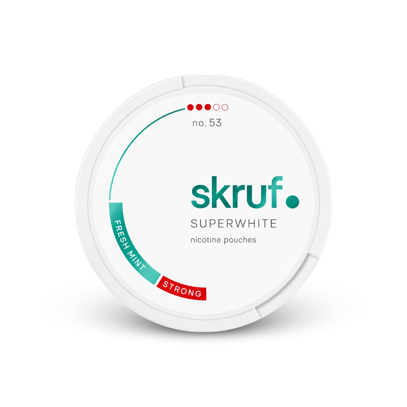 SKRUF Fresh Mint S3 – puszka woreczków nikotynowych