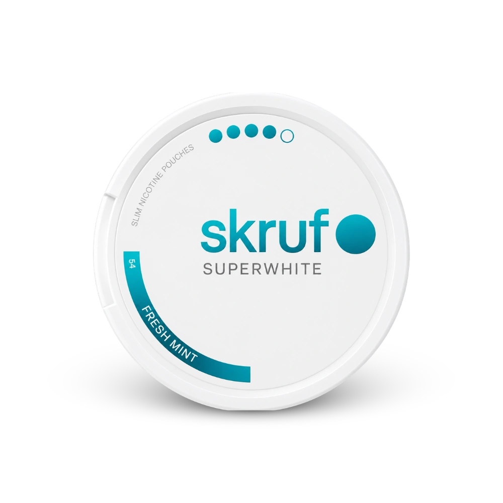 SKRUF Fresh Mint S4 – puszka poduszeczek nikotynowych