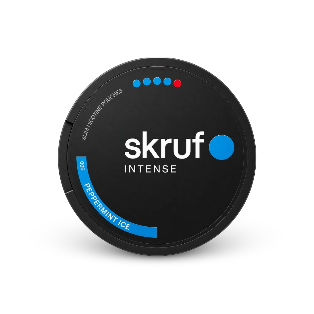 SKRUF Intense Peppermint Ice S4 – puszka woreczków nikotynowych