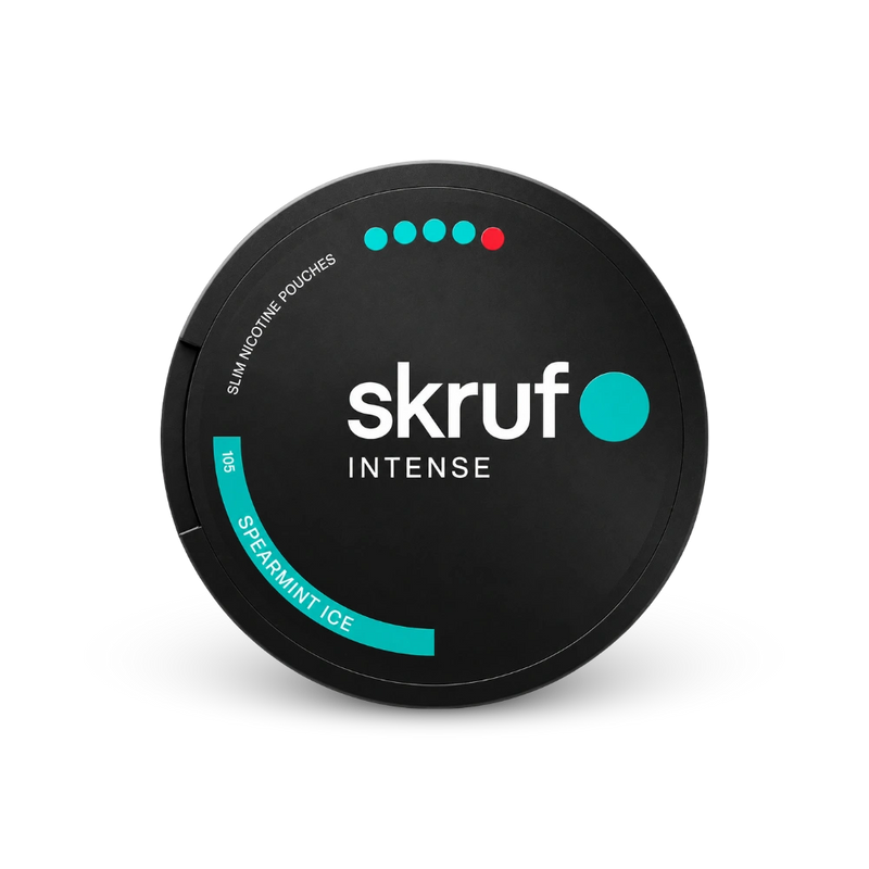SKRUF Intense Spearmint Ice S4 – puszka saszetki nikotynowe