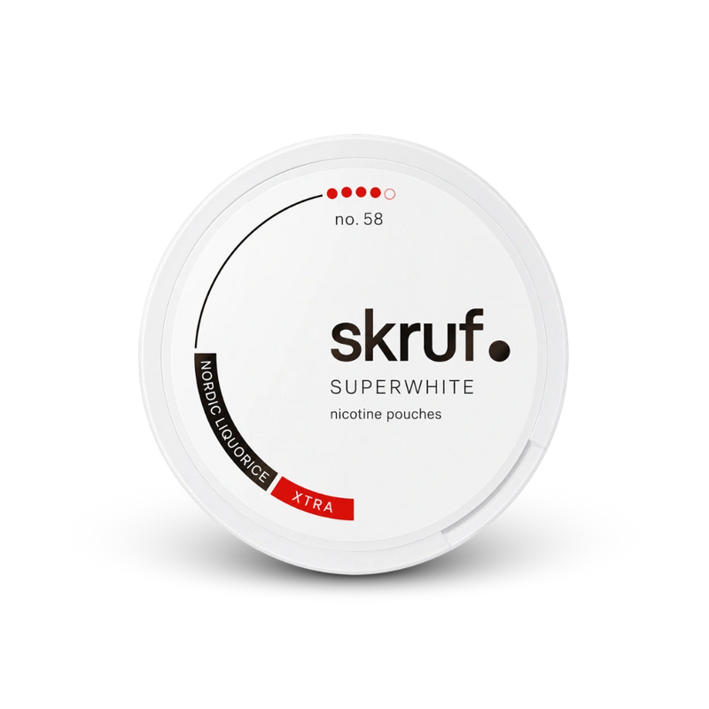 SKRUF Nordic Liqourice S4 – puszka saszetekek nikotynowych