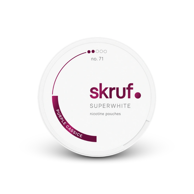 SKRUF Purple Cassice S2 – puszka woreczków nikotynowych