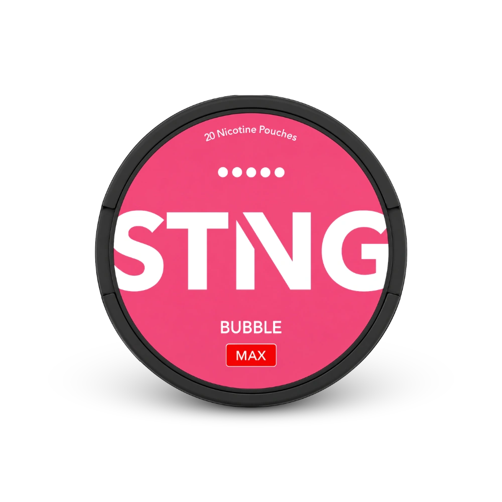 STNG Bubble MAX – puszka saszetaek z nikotyną