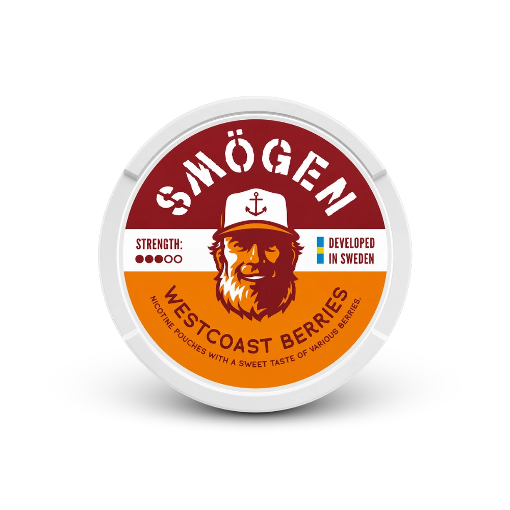 Smögen Westcoast Berries – puszka woreczków nikotynowych