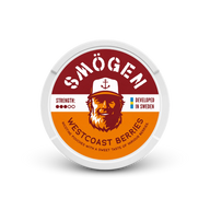 Smögen Westcoast Berries – puszka woreczków nikotynowych