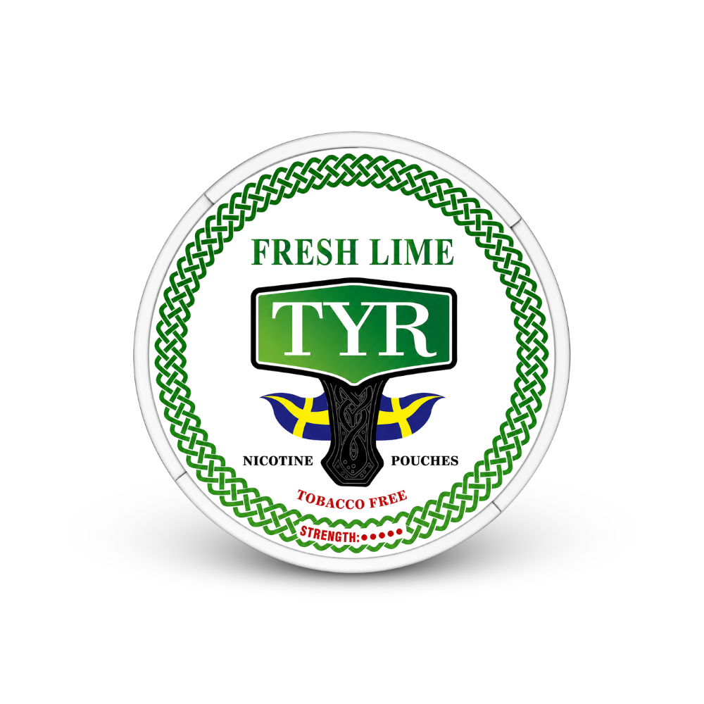 TYR Fresh Lime – puszka woreczków nikotynowych