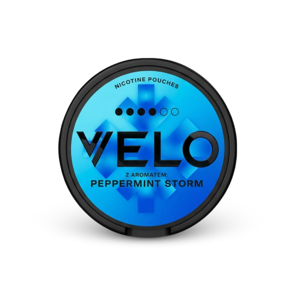 VELO Peppermint Storm – puszka workowych nikotynowych
