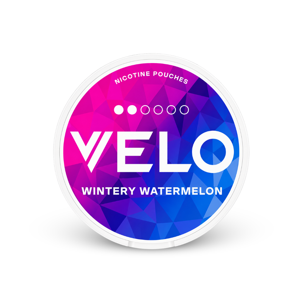 VELO Wintery Watermelon Mini – puszka woreczków nikotynowych