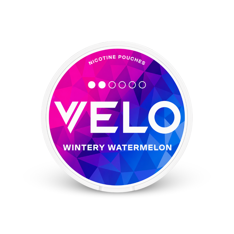 VELO Wintery Watermelon Mini – puszka woreczków nikotynowych