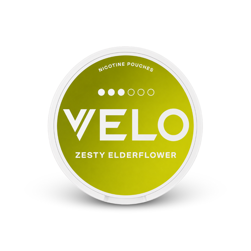 VELO Zesty Elderflower – puszka saszetki nikotynowe